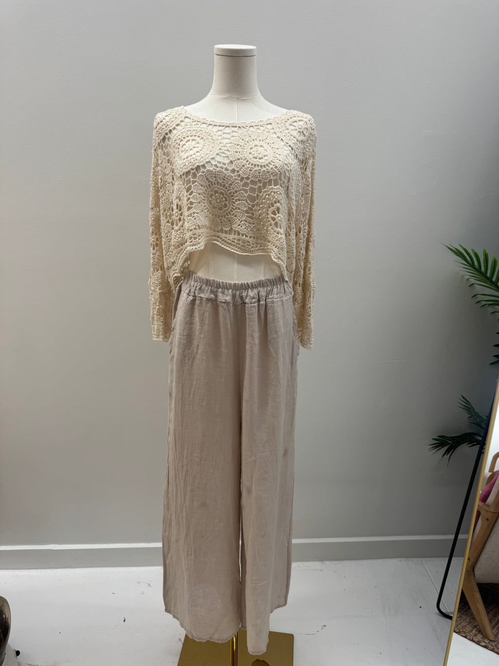 Pantalon Lino